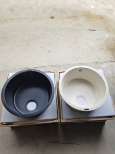 德国blanco铂浪高花岗岩厨房圆形水槽511621 抽拉龙