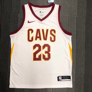 勒布朗詹姆斯球衣  nba骑士队23号sw球迷版运动篮球服