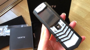 vertu威图手机总裁签名版黑白熊猫陶瓷三网通4G电信智能