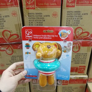 000人付款淘宝全新hape戏水玩具宝宝洗澡发条云藏洒水