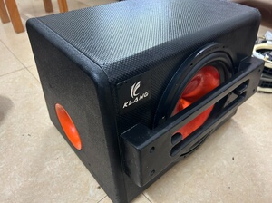 科浪/klang拆车低音炮一个,有源低音炮,低音非常震撼,成