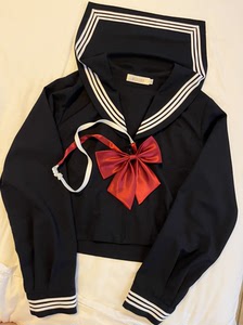 【中牌】基础款浓绀色关西襟白三本中间服