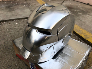 钢铁侠金属头盔钢铁侠金属合金头盔mk2mk3非ht复联1:1