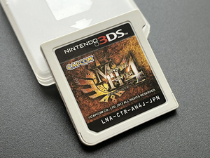 3ds游戏卡带 3ds怪物猎人4 mh4日版正版裸卡