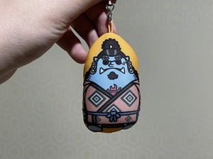 日本带回无标plex厂海贼王豆豆眼甚平小沙包挂件,售出不退换