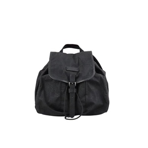 【三折即刻拍】95新gucci古驰尼龙拼皮轻便防水女士双肩包正品