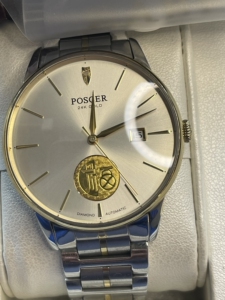 m-6169蓝色真皮原装机械手表带保时捷6169t_1481034287997