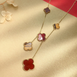 【六花四叶草项链】六花四叶草项链品牌,价格 - 阿里巴巴