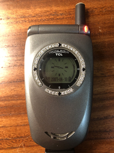 tcl2188经典钻石老手机,保存完好,品相及尺寸看图,电池