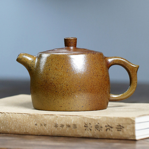 00tb063234683淘宝仿古紫玉金砂紫砂壶中式手工古龙窑古法柴烧高