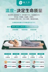 鑫禾智太赫磁的能量光子床垫恒温修复高温排毒九大科技，二大疗法