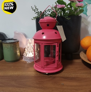 全新 包邮宜家洛特拉吊挂烛台情侣浪漫香薰蜡烛灯室内外防风铁艺