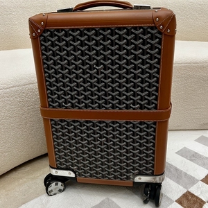 goyard老花旅行箱,99新搁置品,可遇不可求的好货,专柜