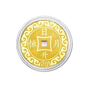 周大福压岁钱金币