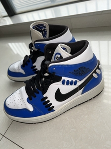aj1小闪电蓝白黑38.