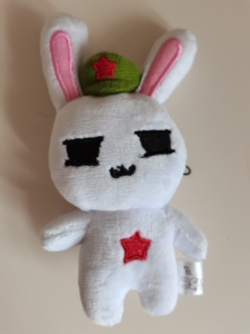 米炭正品那年那兔那些事儿动漫周边毛绒玩具共青团赤兔公仔大国梦