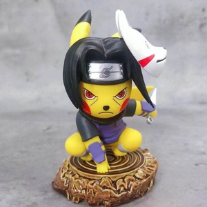 火影忍者 gk 皮卡丘 cos 宇智波鼬 暗部 车载 手办