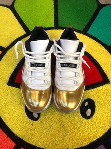 二手 aj11low 白金奥运 43码