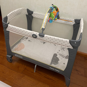 葛莱graco多功能宝宝婴儿床可折叠便携式可移动游戏床宝宝床