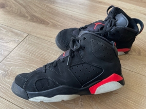 jordan篮球鞋乔6 耐克童鞋2y内长21cm,没磨痕9新