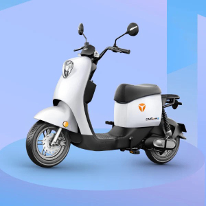 雅迪电动车冠能dm6电动车新款代步家用电动自行车男女轻便电瓶