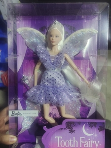 Barbie芭比之牙牙仙女娃娃珍藏款收藏公主女孩童话玩具送礼