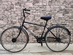 26寸大品牌阿米尼老式横梁通勤自行车 怀旧品牌 一代经典