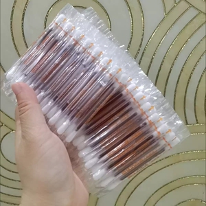 碘伏棉签棉棒家用消毒一次性伤口清理棉笔婴儿家用便携带酒精杀菌