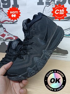 非常新正品40码欧文4黑武士黑魂纯黑篮球鞋休闲鞋潮鞋运动鞋，