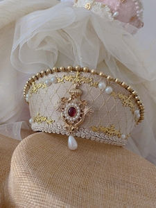 【样品清理合集】lolita手作头饰 都铎冠|头冠|皇冠|发