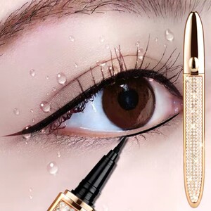 眼线笔不断水高质量钻石海海绵笔头超防水不晕妆持久24小时硬头
