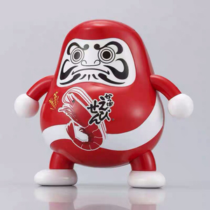 出日本daruma club达摩先生手办扭蛋不倒翁玩具摆件潮