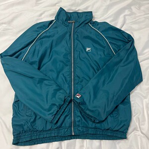 fila|孔雀蓝松石绿运动包球衫夹克中古vintage