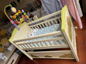 圣婴园多功能豪华婴儿床宝宝床儿童床,120cm*70cm,可