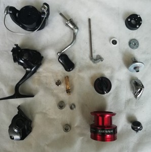 禧玛诺sienna1000—4000fg纺车轮零件,配件,价