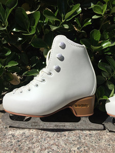 99新 艾迪edea基础级儿童冰鞋冰刀 20码买来只用了四五