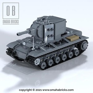 乐高坦克kv2