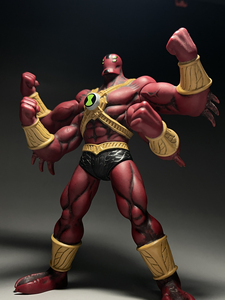 ben10少年骇客万代大胶 四手霸王