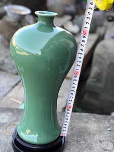 龙泉青瓷,黄汉弟大师半手工美人醉,尺寸品相如图实物,低价出售