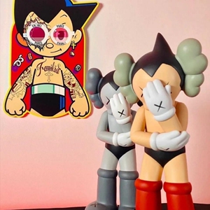 mand kaws阿童木小飞侠公仔限量手办模型玩偶玩具摆件潮