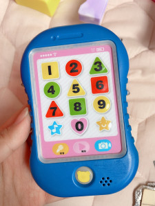 巧虎电话机,玩具手机,益智玩游戏,只有机器,无盒.