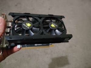 英伟达gtx1050ti 2g显卡 测试正常使用包好成色不错