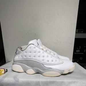 aj13 白银 纯白 白猫 low 41码 原盒