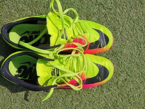 nike fly3钉鞋黄金码41  里约绝版配色