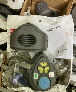 3m防尘口罩3200防护面罩面具透气kn95工业粉尘灰尘打磨