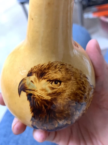 葫芦烙画鹰