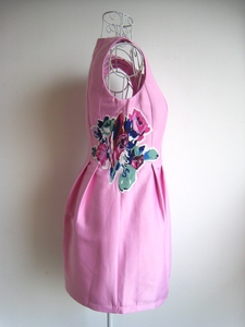 淑女坊修身连衣裙L码李多海同款礼服裙全新有吊牌，粉紫色和蓝色