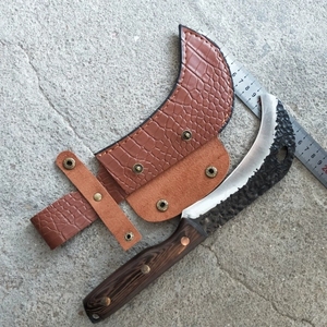 小弯刀已开刃户外便携割草砍树刀子锻打越南刀钢刀手柄刀刃锋利