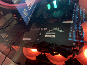 r9270x恶魔版本显卡2g三风散大显卡成色99新自用换卡了