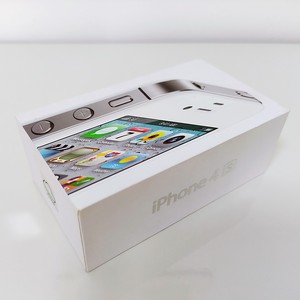 苹果手机iphone4s白色16g原装正版手机包装盒